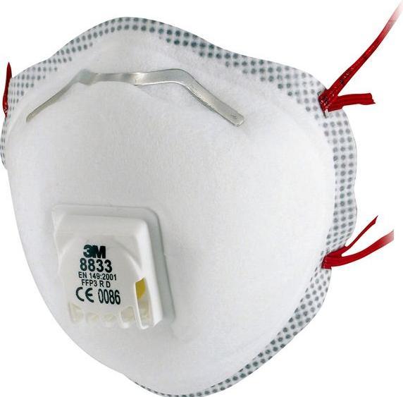 3M Partikelfilter-Atemschutzmaske (FFP3, 1 x)