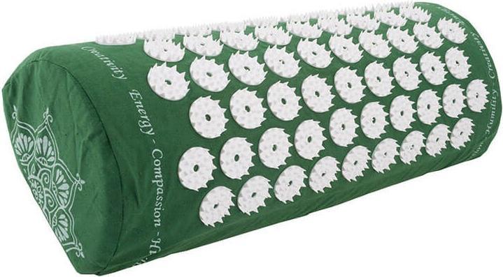 Actual product image Shakti Neck Pillow Green