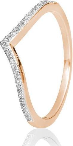 Breuning Memoire Ring -V- (48, 585/14 K Gold)