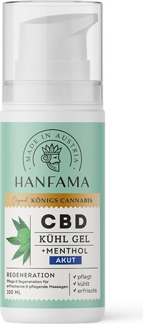 Hanfama CBD Kühl Gel Akut Gel (100 ml, 150 g)