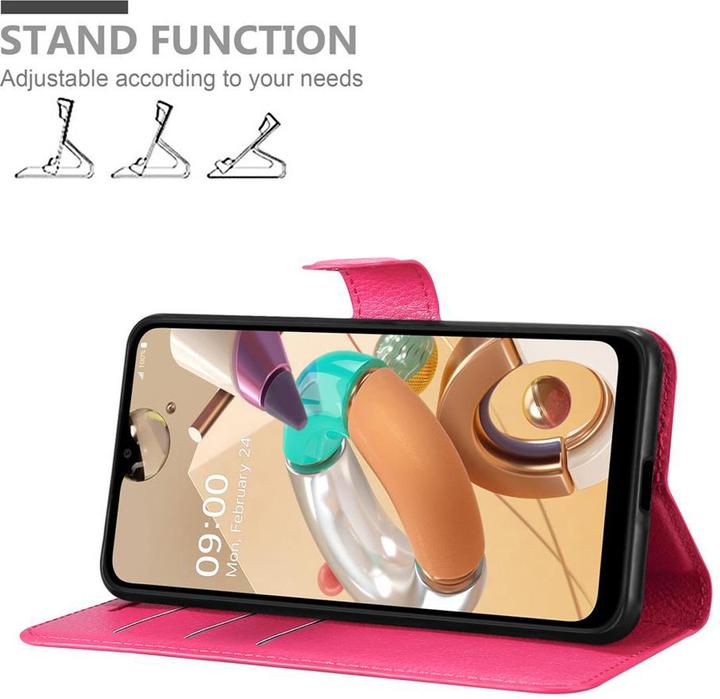 Actual product image Cadorabo Book with stand function cover (K41S)
