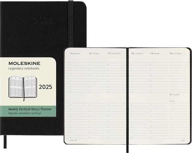 Moleskine Wochenkalender (A6, Pocket, Engels)
