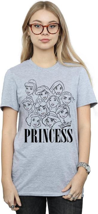 Immagine prodotto Disney Princess Multi Faces Maglietta Ampia Donna (4XL)