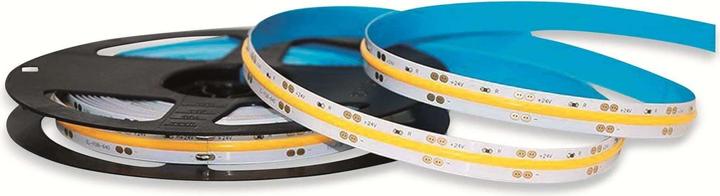 Actual product image V-TAC VTCOB Strip Light IP20 24V 6000K LEDs 10Wm 5m (White, 500 cm)