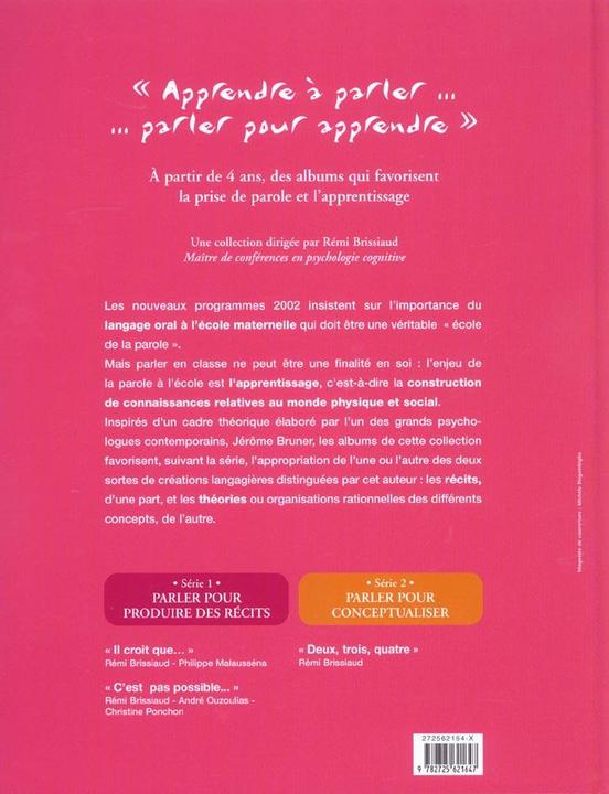 Actual product image Il croit que... Maternelle (French, Brissiaud Rémi, 2002)