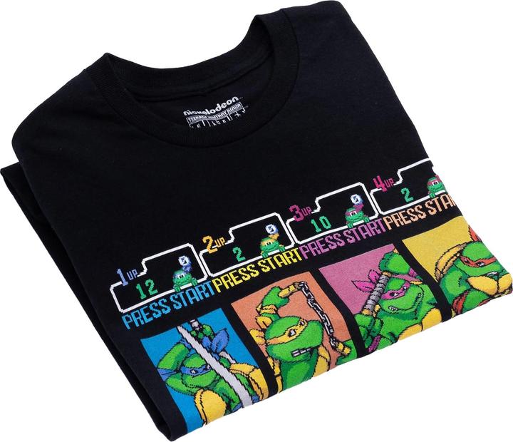 Produktbild Teenage Mutant NT Press Start Arcade Game TShirt (XXL)