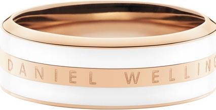 Immagine prodotto Daniel Wellington Anello classico satinato in oro rosa bianco 58 (58, Acciaio)