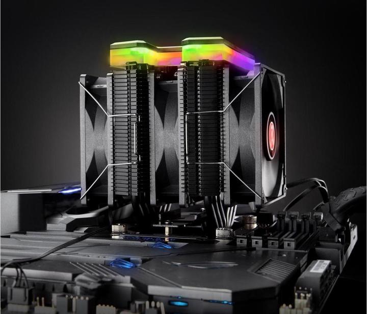 Produktbild Raijintek Delos RBW Rainbow (136 mm)