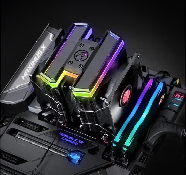 Produktbild Raijintek Delos RBW Rainbow (136 mm)