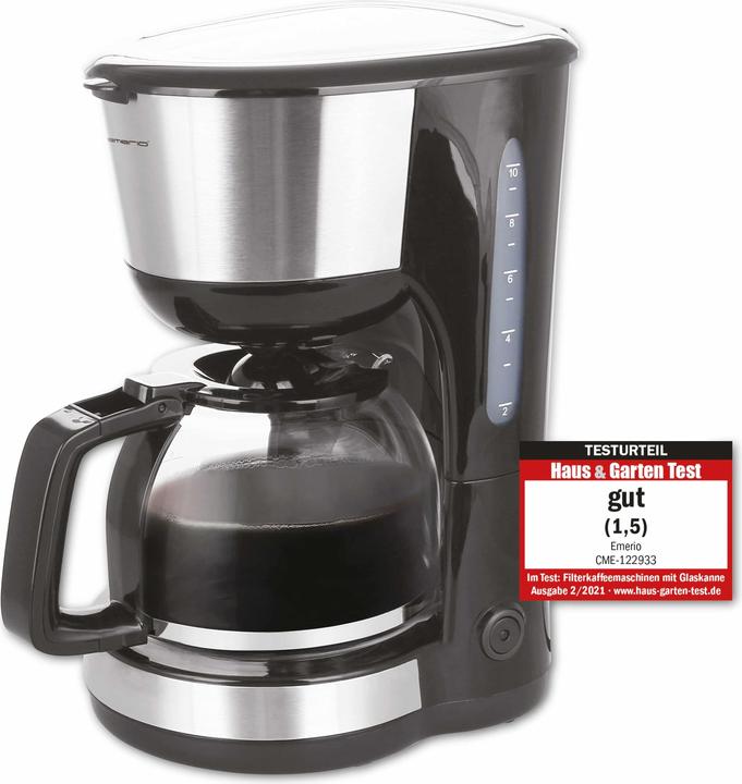 Produktbild Emerio Kaffeemaschine, 1,25L, auto. Abschaltung