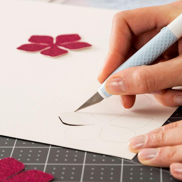 Produktbild Cricut Schneidematte TrueControl, Blue Anti-Roll-Designs Messer