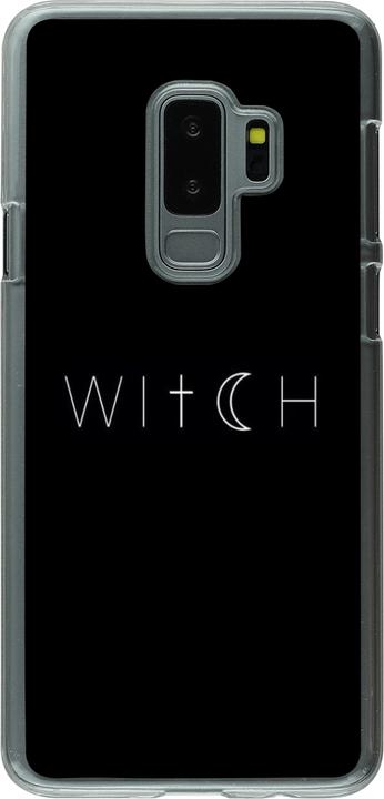 Actual product image PhoneLook Cover transparent Halloween 22 witch word (Samsung Galaxy S9+)