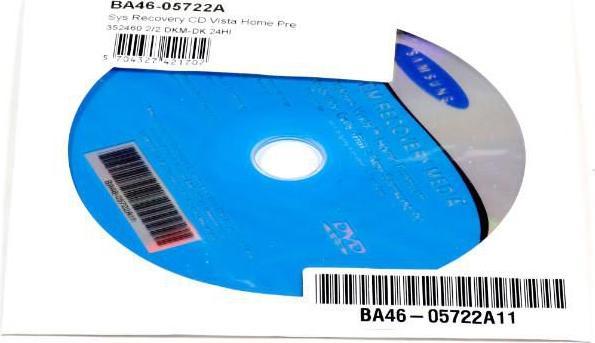 Produktbild Samsung Sys Recovery CD Vista Home Pre