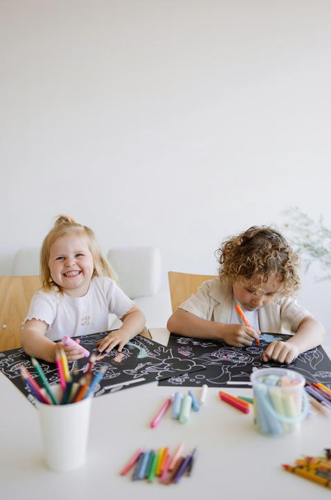 Image du produit Funny Mat Tapis de dessin lavable - Terre