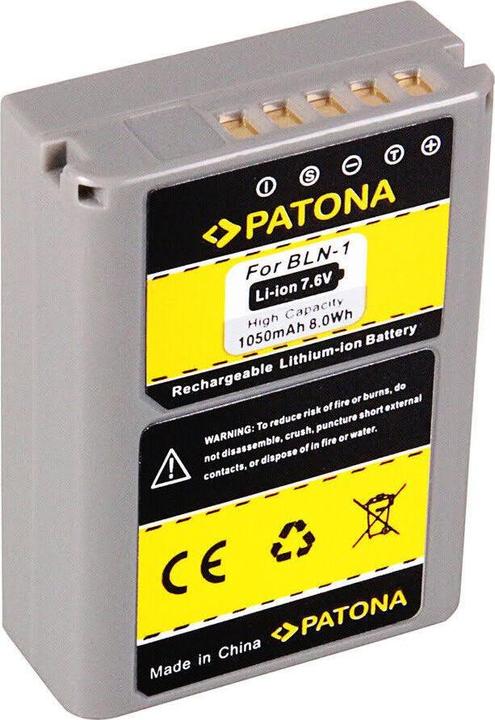 Image du produit Patona Batterie PS-BLN1, 1050 mAh / 7,6V (Batterie de l'appareil photo)
