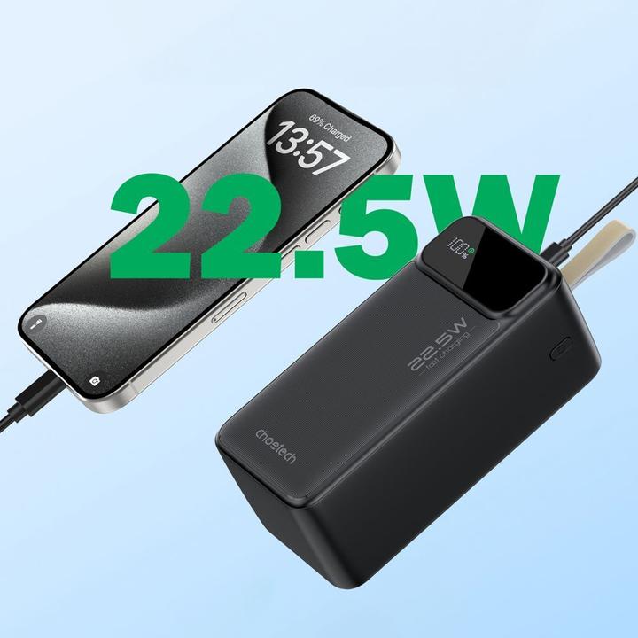 Actual product image Choetech B732 (50000 mAh, 22.50 W)