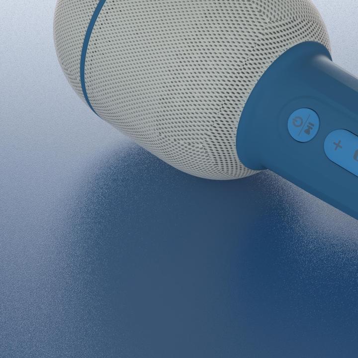 Actual product image MOB Karaoke microphone Groovy dark blue