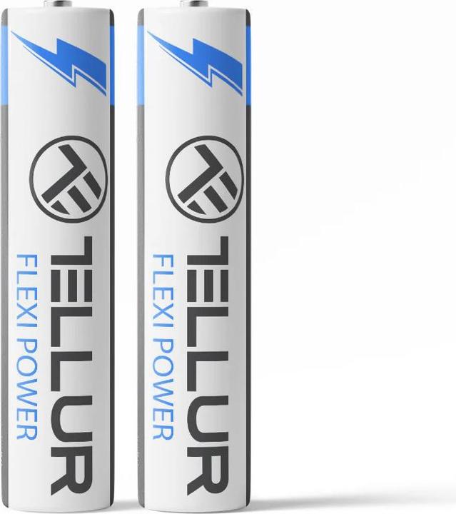 Actual product image Tellur Flexi Power battery, Super Alkaline, AAA LR03, 1.5V, 2 pcs/set (2 pcs., AAA)