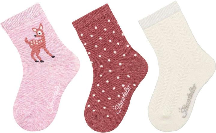 Immagine prodotto Sterntaler Set di 3 calzini fawn ecru taglia 18 (confezione da 3, 18)