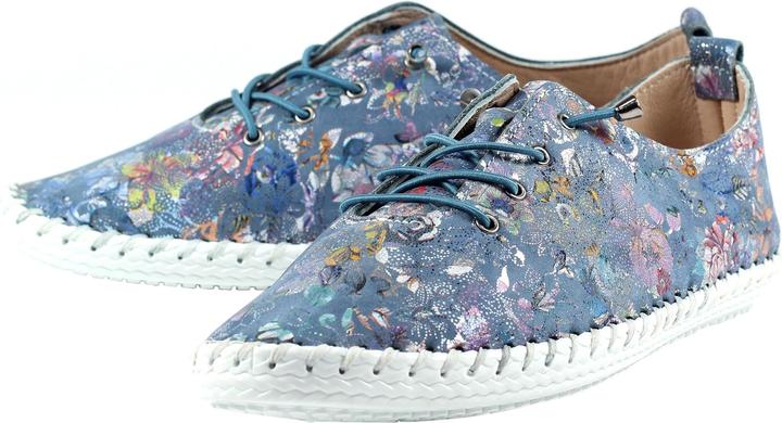 Immagine prodotto Lunar Scarpe Exbury in pelle e tela con motivo floreale (38)