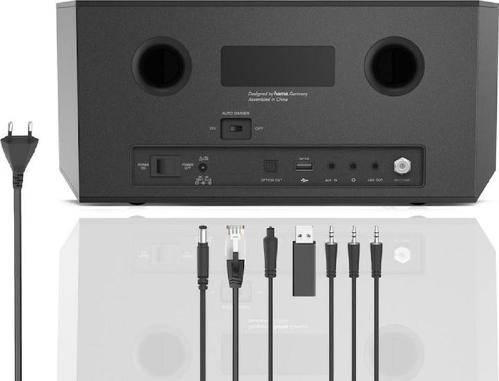 Produktbild Hama DIR3510SCBTX (DAB, FM, DAB+, Internetradio, Bluetooth, WLAN)
