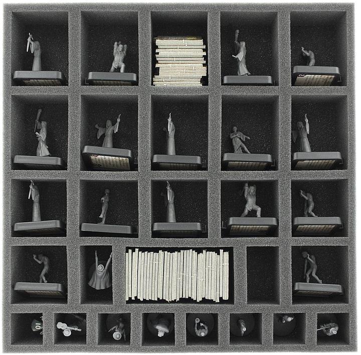 Produktbild Feldherr AF03SET - Schaumstoff-Set für die Villen des Wahnsinns 1. Edition Brettspielbox