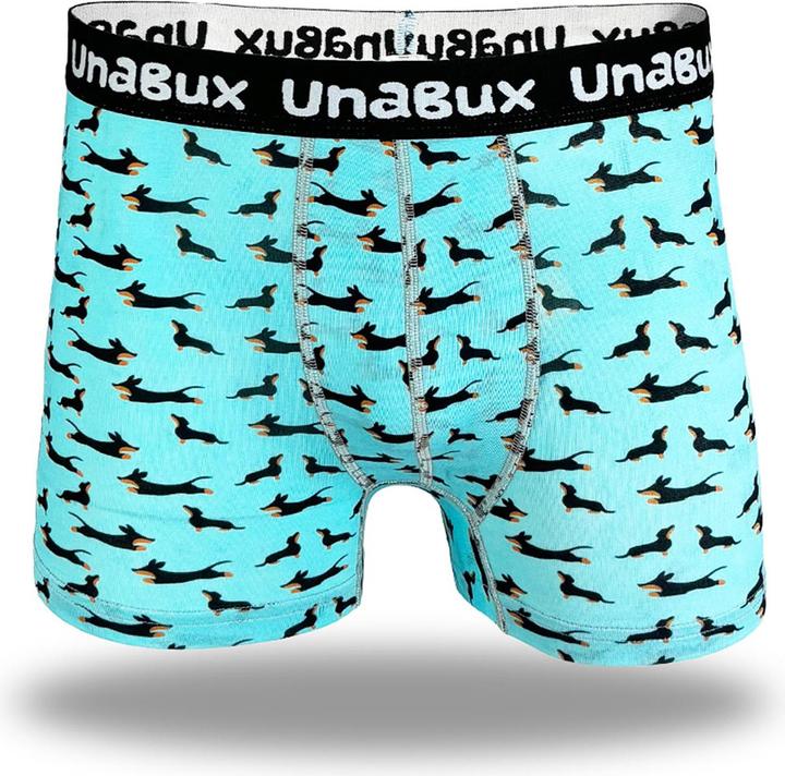 Unabux Boxer BLACK WHITE RABBIT (M, Einzelpack)