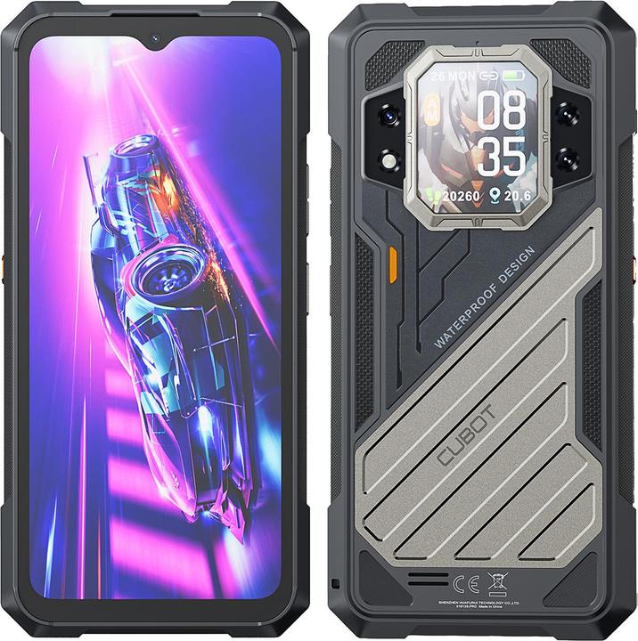 Productafbeelding Cubot KINGKONG X 256GB 5G (256 GB, Zwart, 6.58", Dubbele SIM, 100 Mpx, 4G)