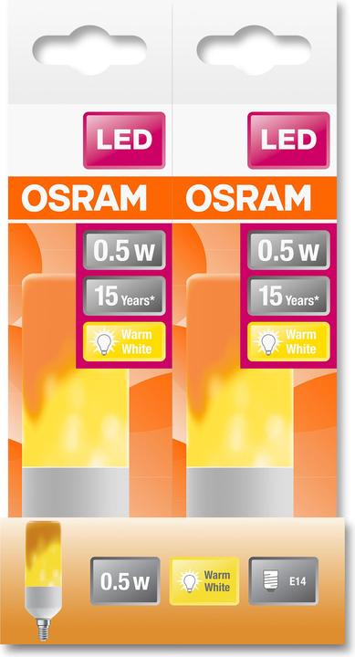 Actual product image Osram Led Star Stick (E14, 0.50 W, 10 lm, 1 x)