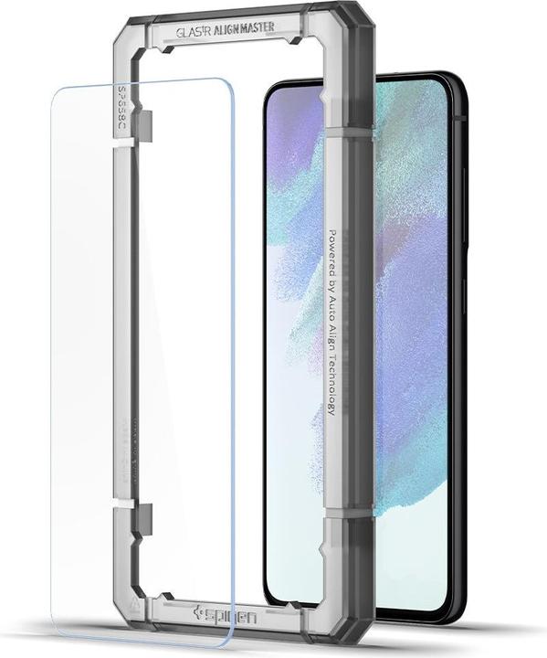 Produktbild Spigen ALM Glas.Tr Samsung S21 FE 2szt. szkło hartowane AGL03088 (2 Stück, Samsung Galaxy S21 FE)