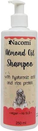 Image du produit Nacomi Shampooing à l'huile d'amande douce Shampooing pour cheveux à l'huile d'amande douce 250Ml (250 ml, Shampoing liquide)