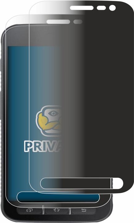 Produktbild BROTECT Sichtschutzfolie Anti-Spy Privacy Folie Blaulicht-Schutz (2 Stück, Samsung Galaxy Xcover 4)