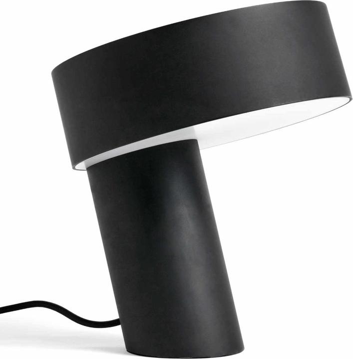 Actual product image HAY Slant table lamp Soft Black (240 lm, E27)