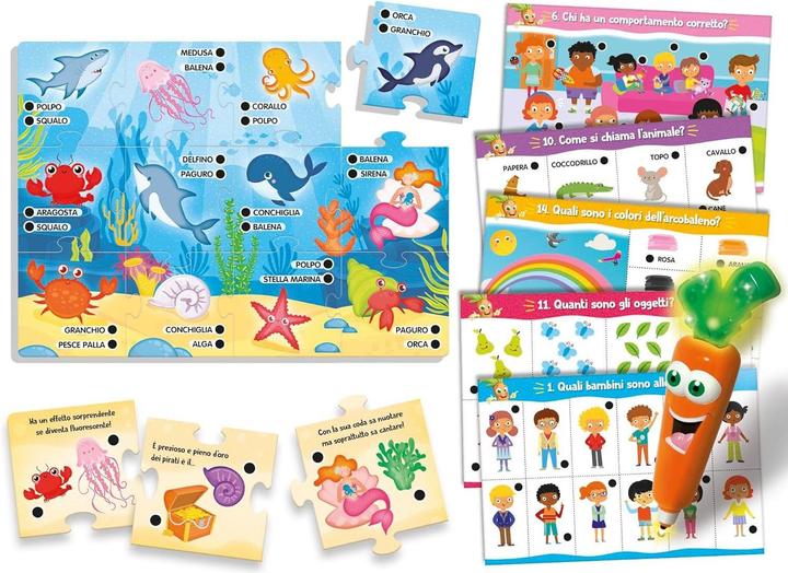 Productafbeelding Lisciani Sprekende Pen Wortel De Nuttige Interactieve Quizzen