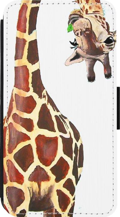 Produktbild PhoneLook Hülle Wallet schwarz Giraffe Fit (Apple iPhone 13 mini)