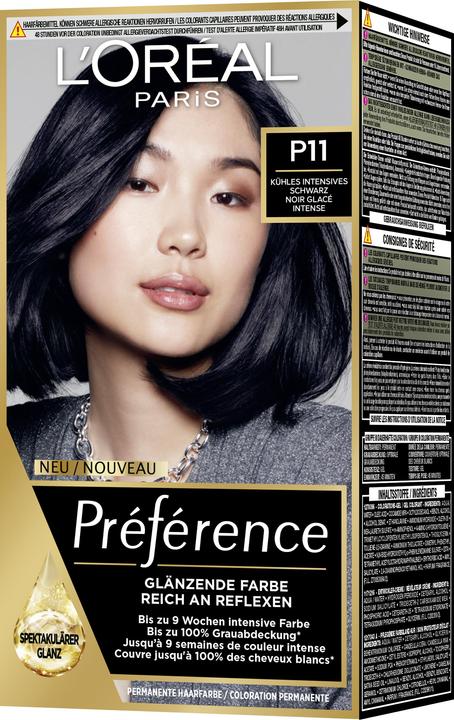 Image du produit L'Oréal Paris Preference Core (Noir glacé intense, P11 Noir intense froid)