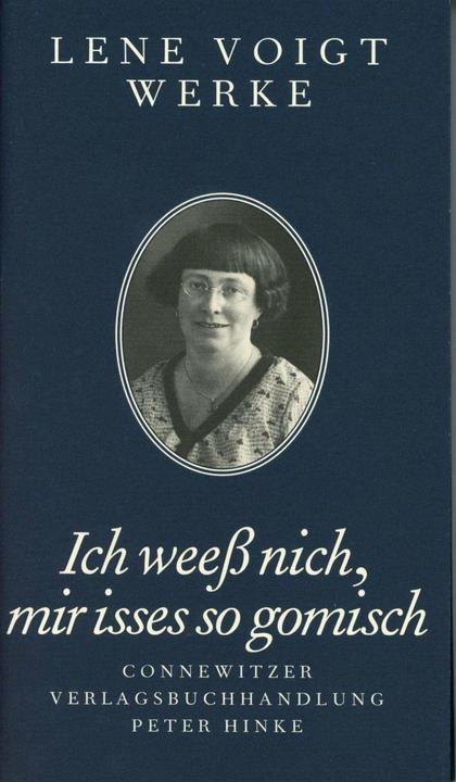 Immagine prodotto Ich weess nich, mir isses so gomisch (Tedesco, Lene Voigt, 2023)