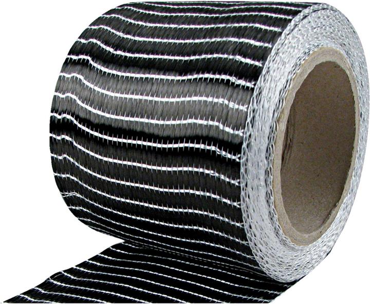 Image du produit R&G Ruban en fibre de carbone 250 g/m² unidirectionnel 75mm 5 mètres