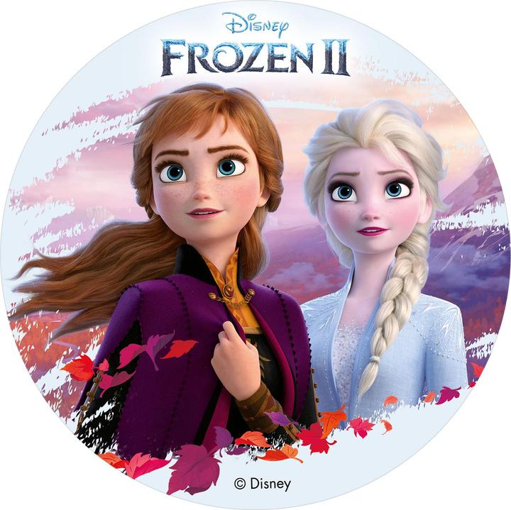 Image du produit Dekora Disque comestible 20cm sans sucre - Reine des Neiges 2 (1 x)