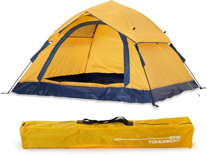 Where Tomorrow Wurfzelt 3 Personen - Gelb, Anzahl Personen: 3 (Wurfzelt, 3.10 kg, 3 Personen)