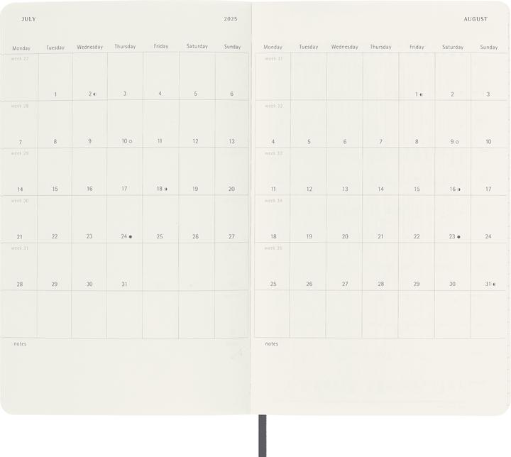 Actual product image Moleskine Notebook (A5, English)