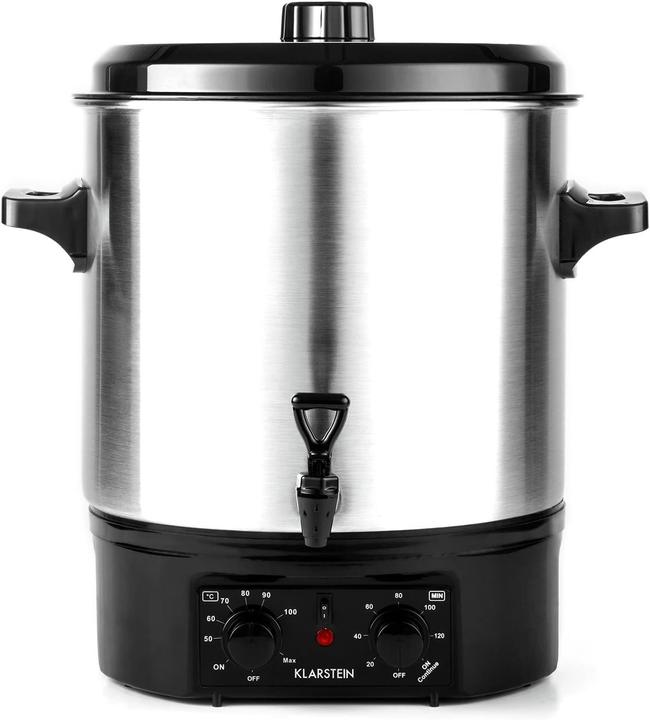 Produktbild Klarstein Glühweinautomat Biggie, Silber, 27L (27 l)