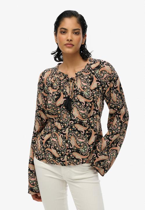 Actual product image Superdry Printed Ls Blouse (8)