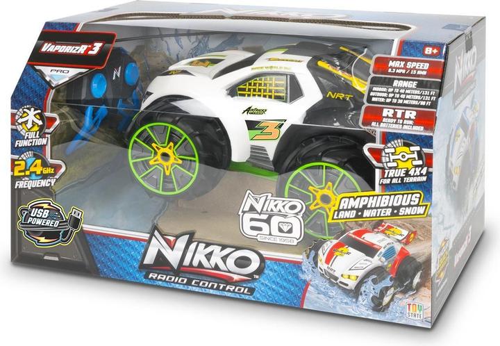Image du produit Nikko 10022 VaporizR 3 Voiture RC télécommandée, véhicule tout-terrain, batterie LiFePo4, jusqu'à 15