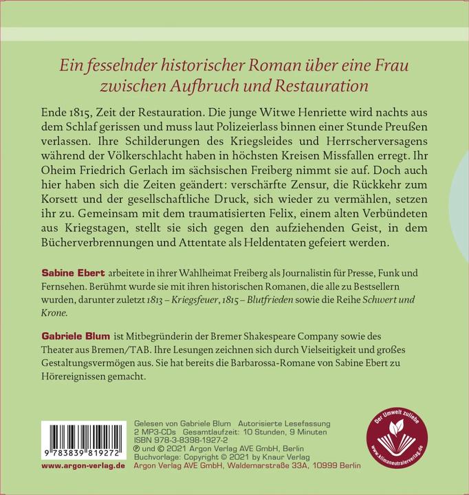 Actual product image The broken feather (Sabine Ebert, Gabriele Blum, German)