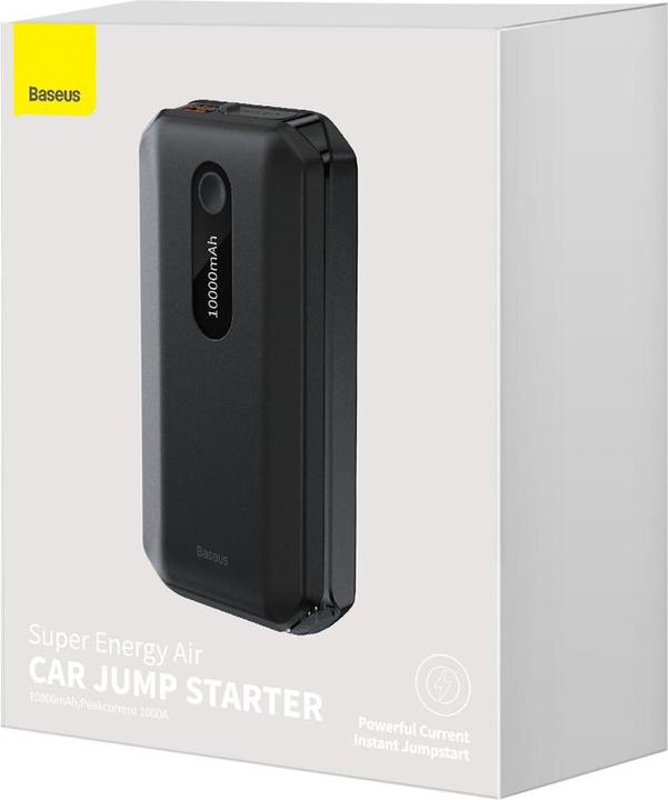 Produktbild Baseus Super Energy Car Jump Starter (10000 mAh, 12 W, 37 Wh)