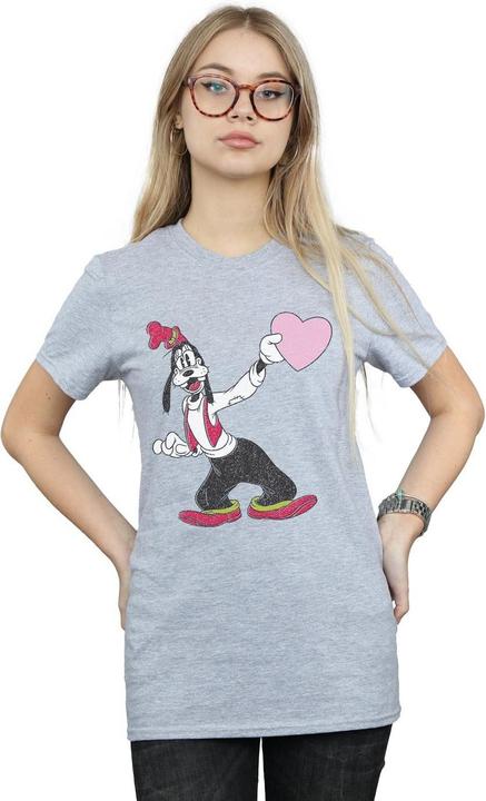 Immagine prodotto Disney Goofy Love Heart Maglietta Ampia Donna (XL)