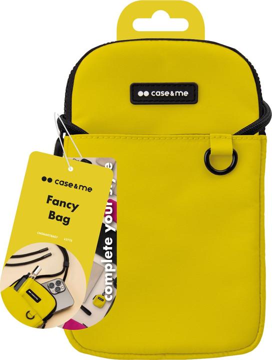 Actual product image SBS case&me Fancy Nylon bag yellow
