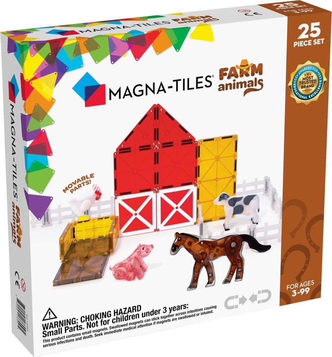 Produktbild Magna-Tiles Bauernhof-Tiere Set
