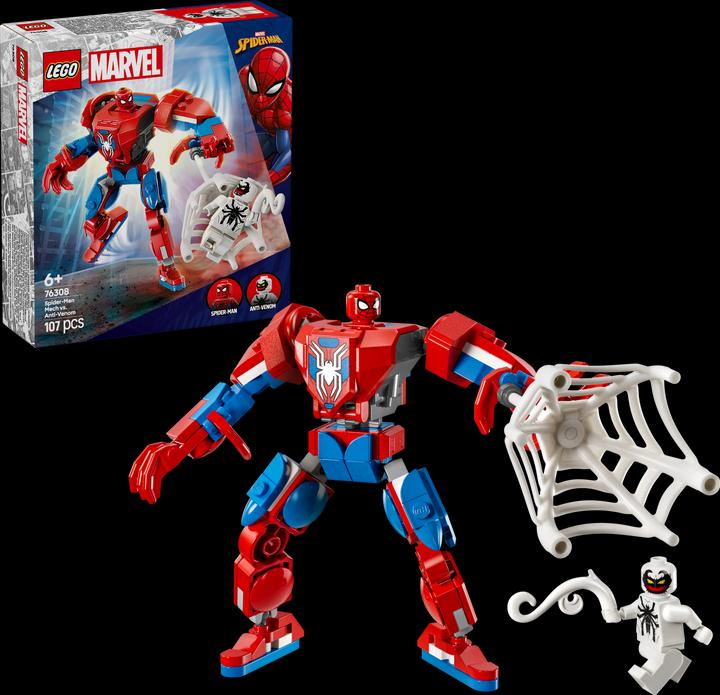 Produktbild LEGO Spider-Man Mech vs. Anti-Venom (76308, LEGO Marvel)
